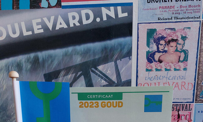 Theaterfestival Boulevard behaalt gouden Green Key certificaat 