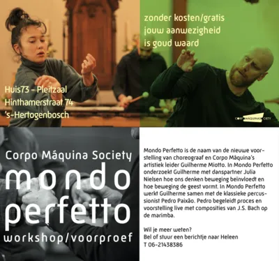 Flyer Mondo Perfetto workshop