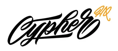 Logo Cypher HQ Black Orange klein